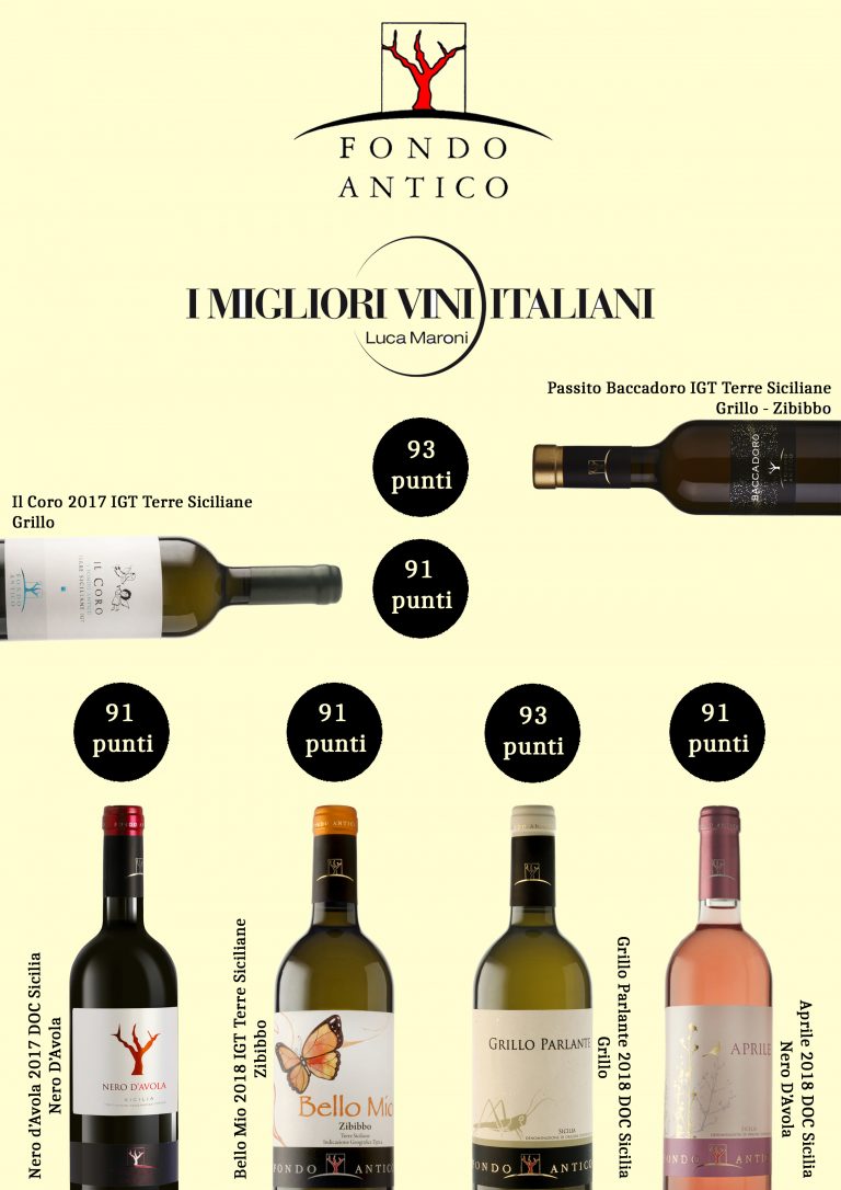 I Migliori Vini Italiani Di Luca Maroni 2020 Fondo Antico